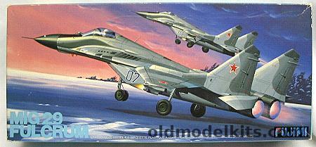 Fujimi 1/72 Mikoyan Mig-29 Soviet - East Germany - Czech - Finnish Air Forces, 7A-G18-1000 plastic model kit